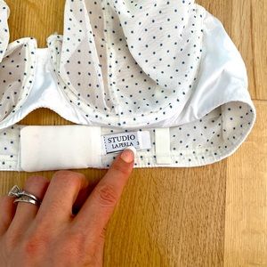 La Perla studio 3 Sheer Nude Tan Mesh Bra 36C